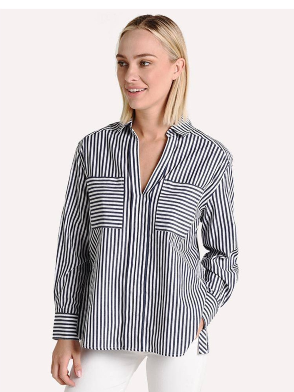 Brochu Walker Striped Adele Popover Small